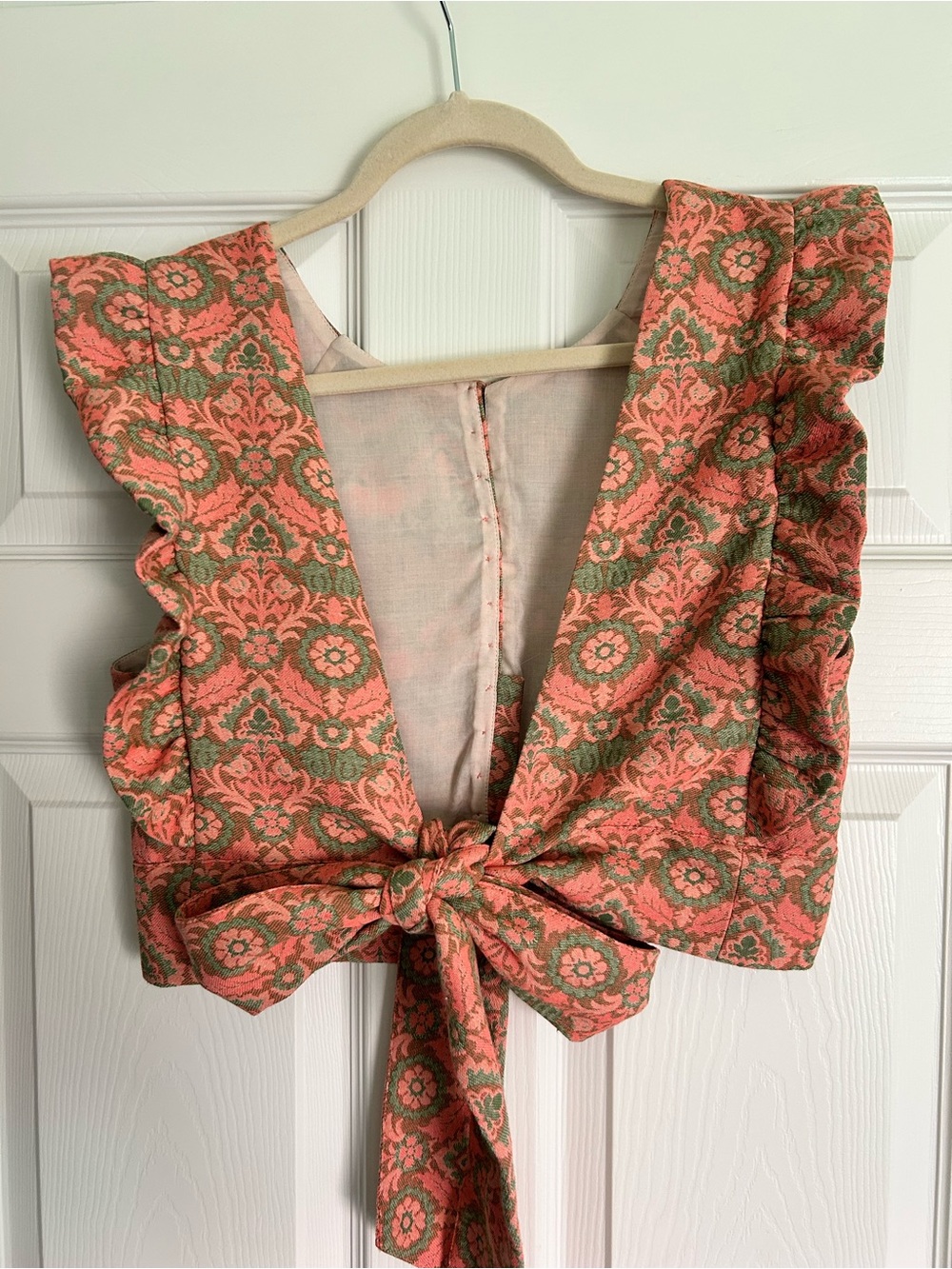 Sezane Danie Blouse Jacquard Spring - Size 38 - Picture 2 of 5